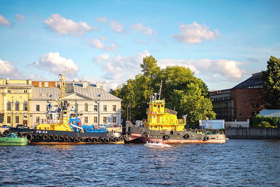 Прогулка на катере «Морской Петербург»